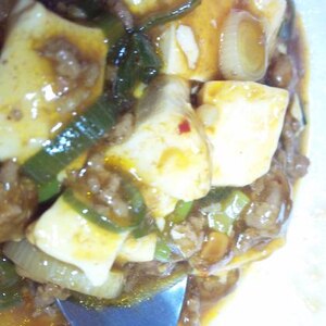 食べるラー油で簡単！麻婆豆腐